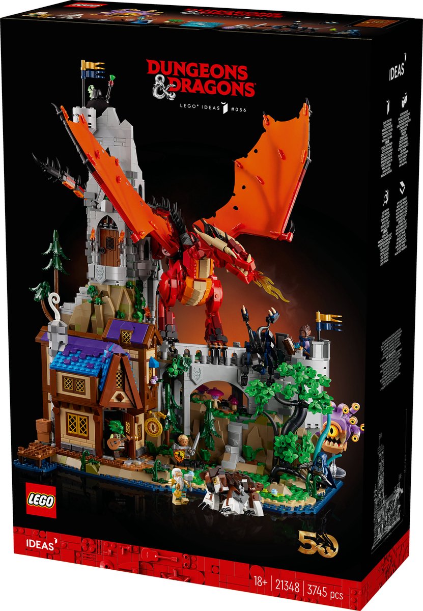 LEGO Ideas Dungeons & Dragons - het verhaal van de rode draak - 21348 — afbeelding 12