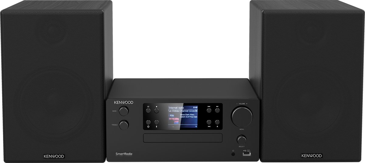Kenwood M-9500SB - Smart Micro Hifi - WiFi - Zwart