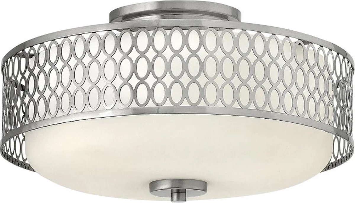 Hinkley/ Fredrick Ramond LED Plafondlamp Jules | 3X E27 Max 60W | Dimbaar | Brushed Nickel
