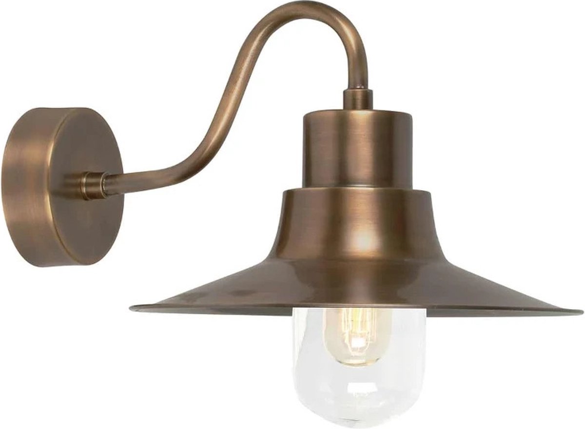 Bohemian Wandlamp - Steady Lighting - - Bohemian - E27 - L: 39cm - Voor Buiten - Woonkamer - Eetkamer - Brons