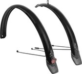 XLC MG-F06 Spatbord Stadfiets Set - 28 inch / 58 mm - PVC - Geschikt voor Stad/Tour Fiets