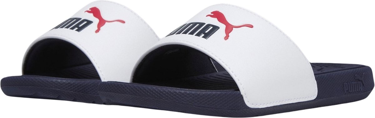 Puma Cool Cat 2.0 PS Badslippers Junior Marineblauw