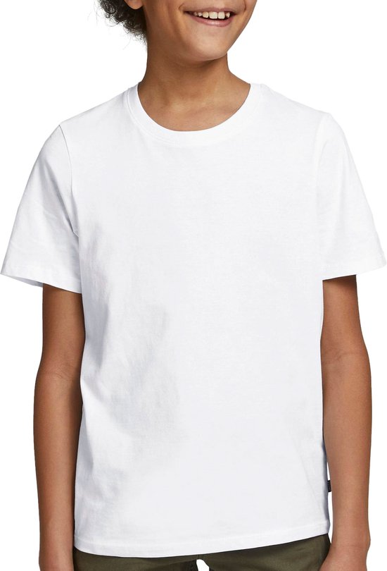 JACK&JONES JUNIOR JJEORGANIC Jongens T-shirt - Maat 176
