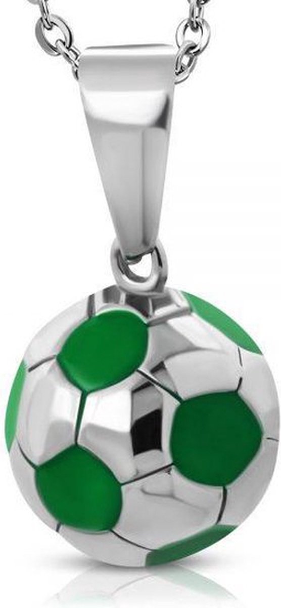 Amanto Ketting Arlando - 316L Staal - Sport - Voetbal - ∅15mm - 50cm