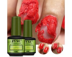Magische Soak-Off Snelle Nagellijm Verwijderaar 15 ml - Snel en Effectief Gel Nagellak Verwijderen - Ethanolamine, Isobutyl Acetate, Paraffin - Voor Gezonde en Mooie Nagels