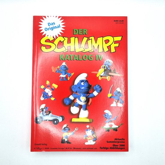 Smurfen catalogus - Schleich Smurfen - 2002 - met eurobepali ... - cover