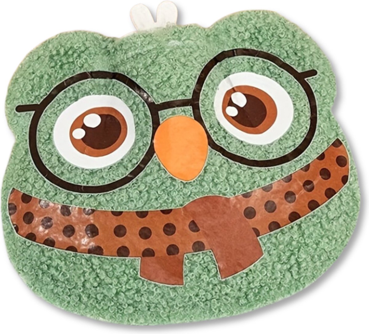 Goedkoopste Nivard Knuffel Kruik - Warmwaterkruik - Warmwaterzak Met Hoes - Warmtekruik - Warmtekussen - Bag - Groene Vogel