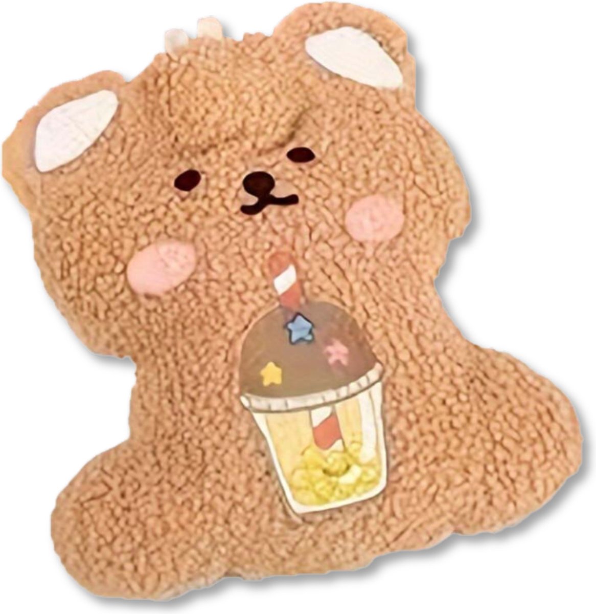 Goedkoopste Nivard Knuffel Kruik - Warmwaterkruik - Warmwaterzak Met Hoes - Warmtekruik - Warmtekussen - Bag - Bruine Teddy Beer