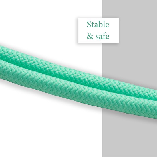 Chaîne de téléphone portable Cadorabo adaptée au Samsung Galaxy M52 5G en TURQUOISE avec cordon de sangle réglable à accrocher autour du cou