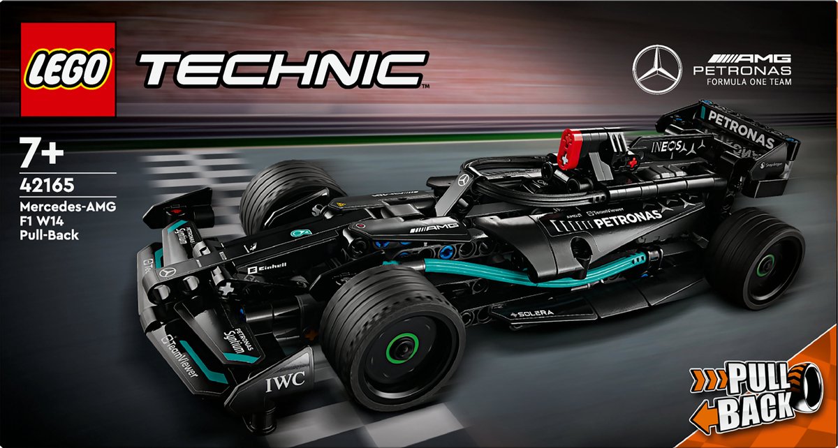 LEGO Technic Mercedes-AMG F1 W14 E Performance Pull-Back - 42165 — afbeelding 11