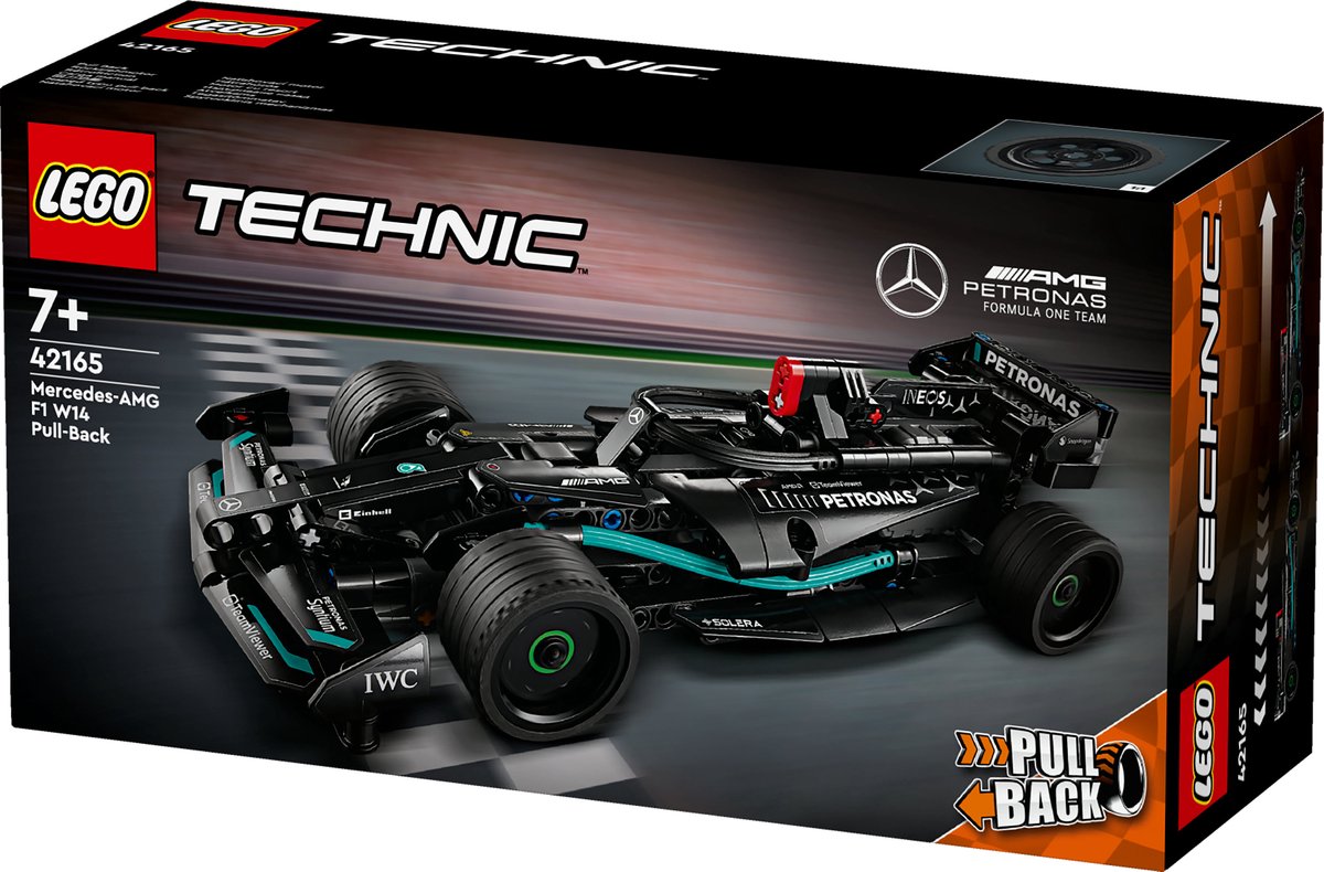 LEGO Technic Mercedes-AMG F1 W14 E Performance Pull-Back - 42165 — afbeelding 13