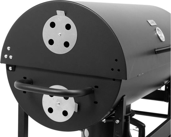 Luxe Houtskoolbarbecue met Deksel & 3 Werkbladen - XXL Grilloppervlak - Verrijdbaar - 108 x 68 x 94 cm van Luxe — afbeelding 3