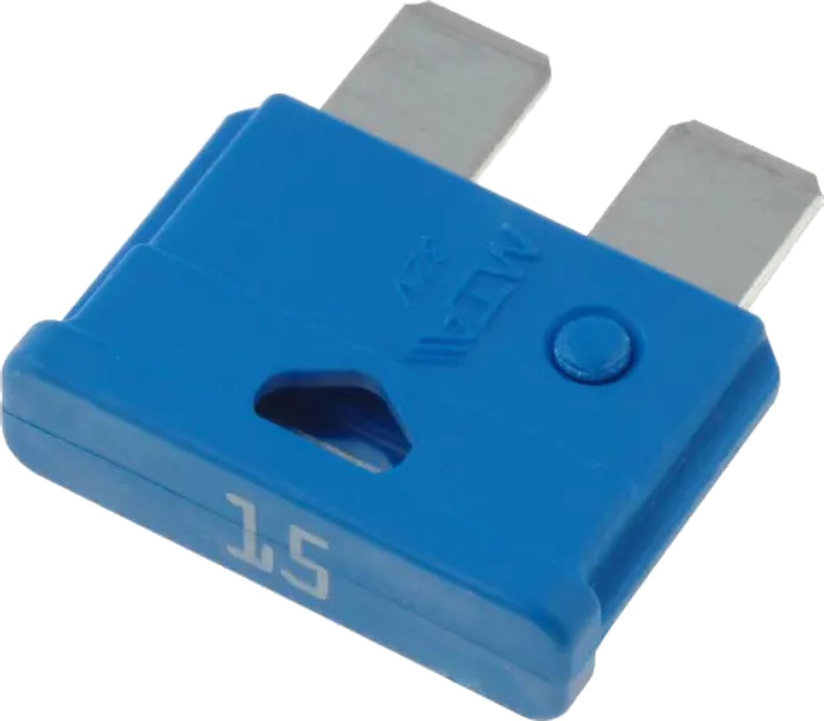 Autozekering - 15 Ampere - Blauw - 10 stuks