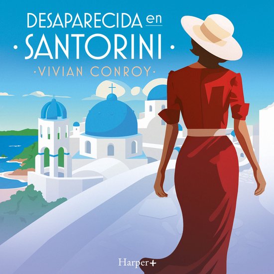 Desaparecida en Santorini - cover