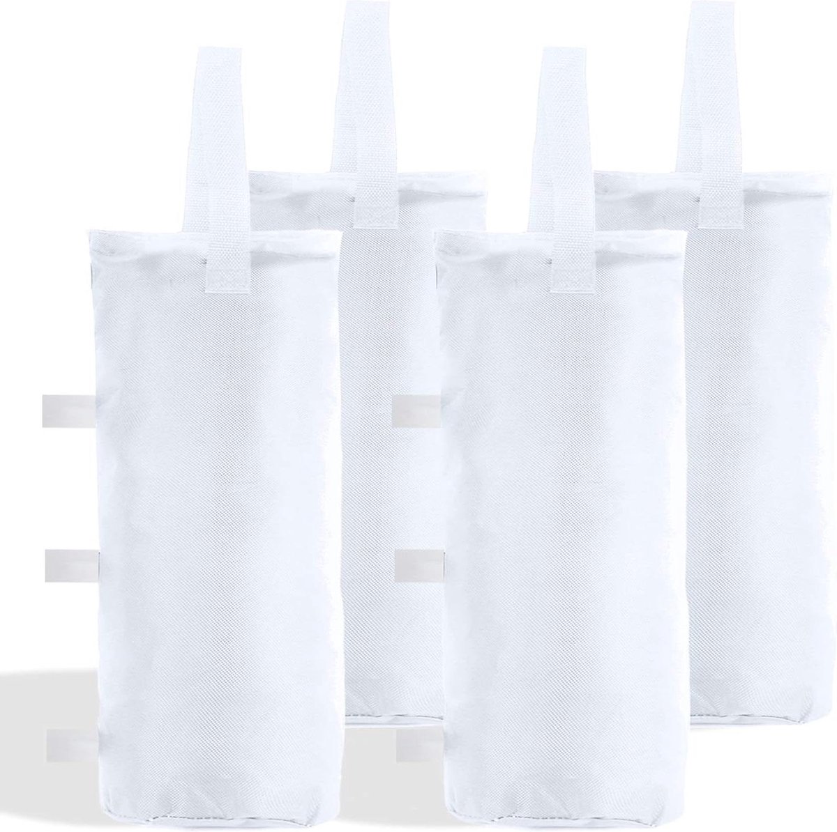 Extra grote luifel zandzakken 4-pack wit - 508 kg - voor luifels (zonder zand)