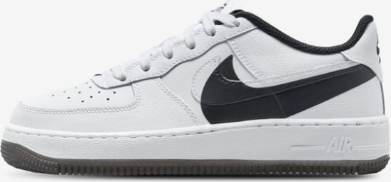 Nike Air Force 1 LV8 GS - Dames - Wit/Zwart - Maat 38.5 | bol