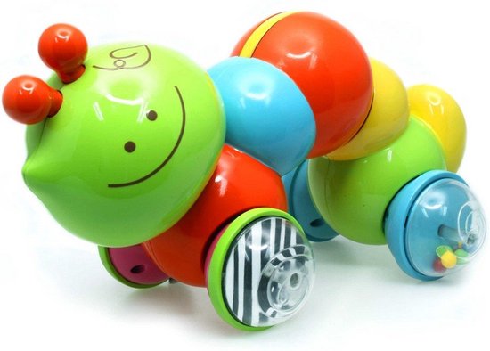 B-Kids Press 'n Play Zoom Zoom Speelgoed Rups BK-04377