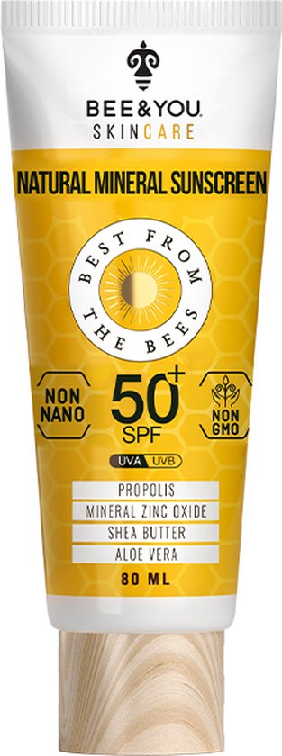 BEE&YOU Antioxidant Natuurlijke Minerale Zonnebrand