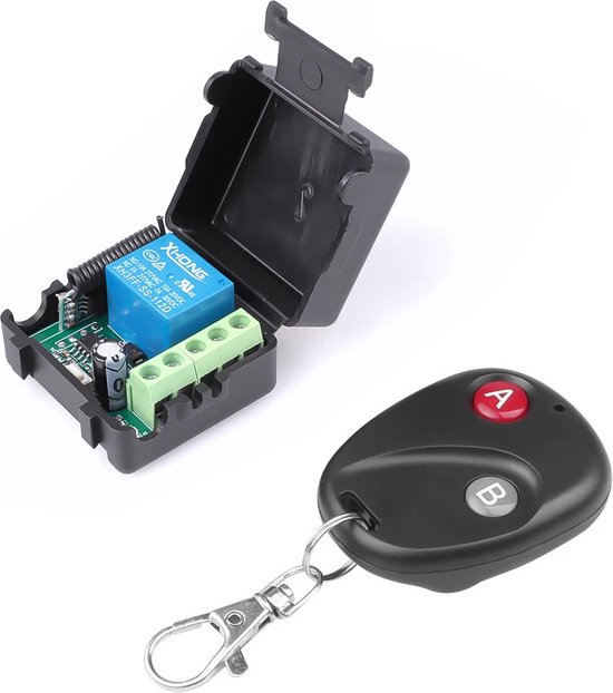 Current Components remote switch 12V - Schakelaar met afstandsbediening 12 Volt - Afstands relais