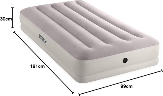 Prestige Mid-Rise luchtbed met USB pomp - eenpersoons 64177 - comfortabel en duurzaam — afbeelding 3