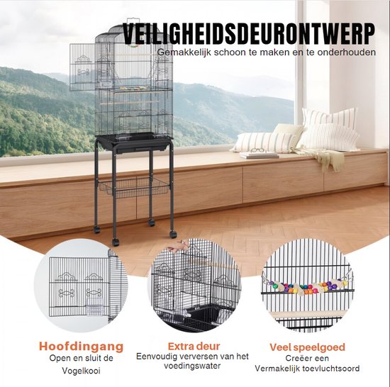 Vogelkooi Vogelvoli re Vogelhuis Bird Home Bird Builder Groot vogelkooi-vogelvoli-re-vogelhuis-bird-home-bird-builder-groot