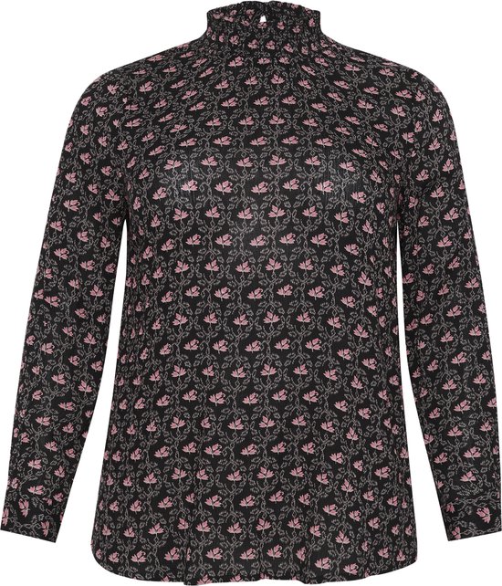 Kaffe Curve KCami LS Blouse Printed Dames Blouse - Maat 50