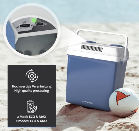 Arebos compressor koelbox 26 liter | Elektrische vriesbox met APP