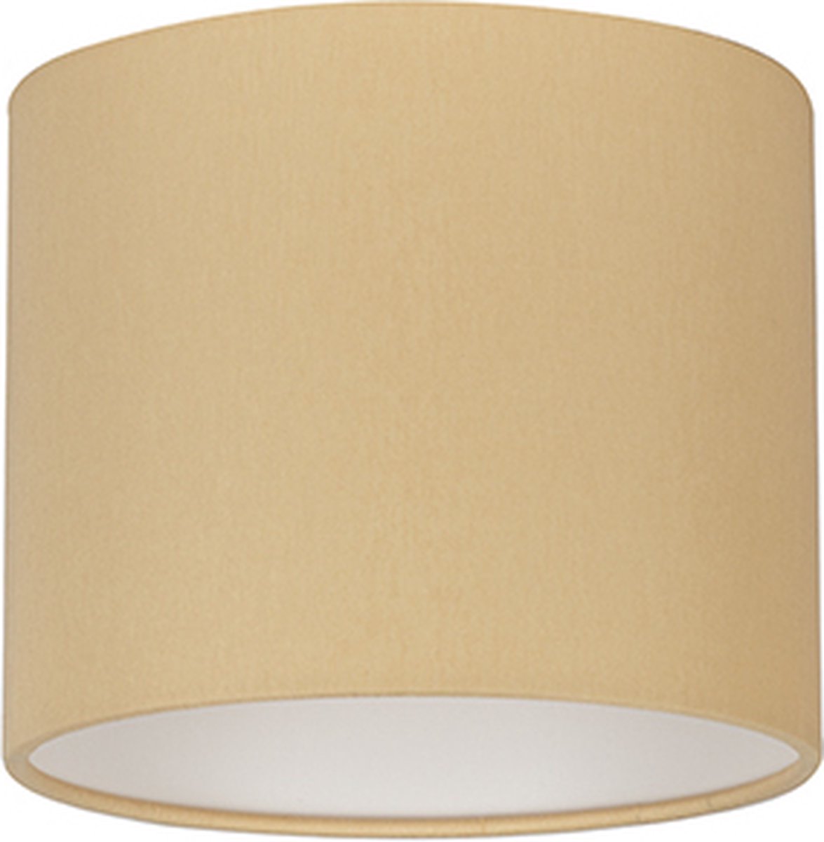 Uniqq Lampenkap stoffen grijs beige Ø 18 cm – 15 cm hoog