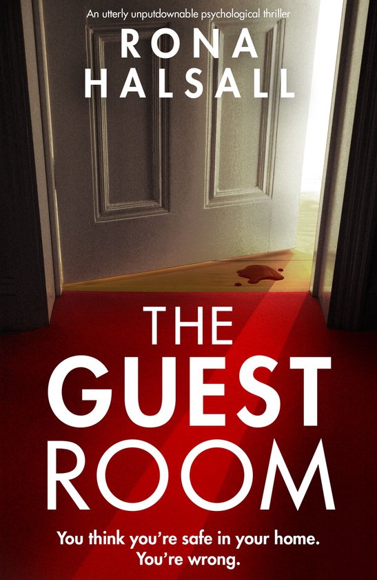 Totally gripping thrillers by Rona Halsall - The Guest Room - cover