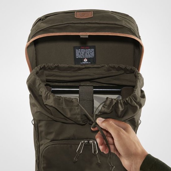 Sac à Dos Randonnée Fjällräven Singi 48 – 48L, Vert Olive, Imperméable, Avec Housse