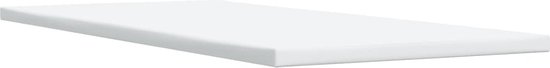 vidaXL - Boxspring - met - matras - stof - lichtgrijs - 90x200 - cm