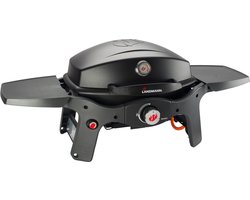 LANDMANN Pantera 1.0 Gas barbecue – 3500W – Tafelmodel – Grilloppervlak 48x37 cm – Zwart