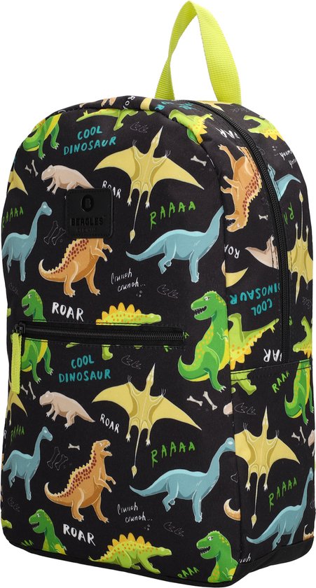 Beagles Originals Kids Rugzak Kinder Rugtas School Tas met Tablet vak - Dinosaurus print