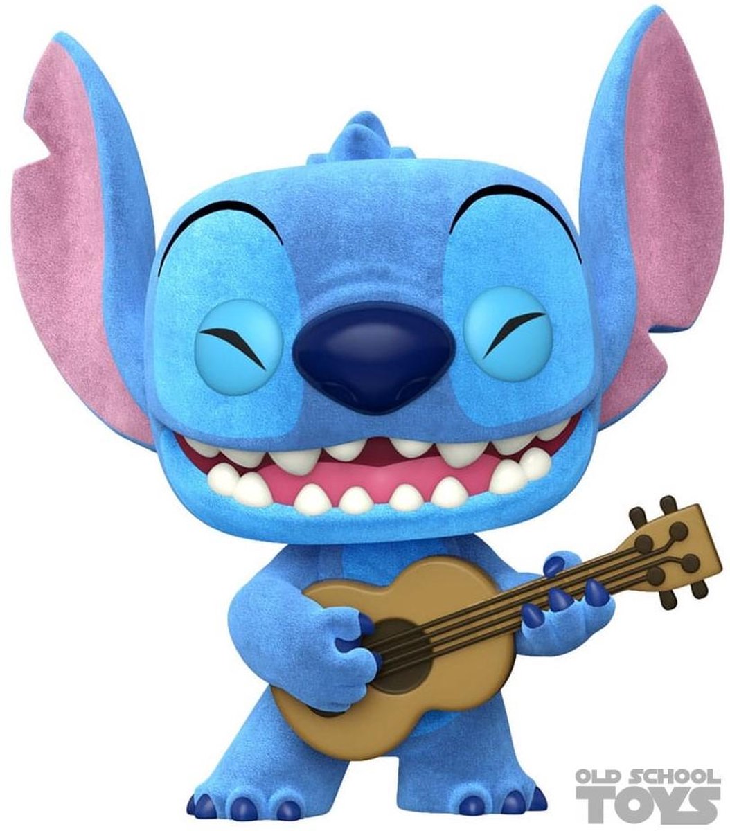 Funko Pop! Stitch With Ukulele #1044 Flocked Lilo & Stitch