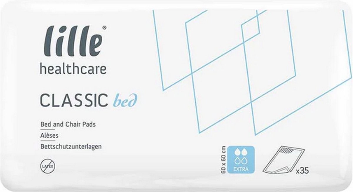 Lille Classic Bed Extra 60 x 60 cm - 6 pakken van 35 stuks