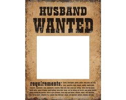 Bruiloft foto prop set Most Wanted