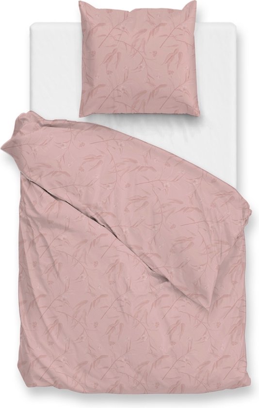 Zohome Dekbedovertrek Fiori-di-Satinado - Abstract Bedlinnen - 200x220 - Roze - Dekbedhoes van 100% Katoen-Satijn van Merkloos — afbeelding 2