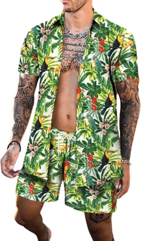 V.H.O. Funky Hawaïblouse Hawaïhemd | Dames | Korte mouwen