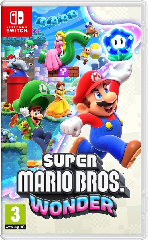 Super Mario Bros. Wonder - Engelstalige hoes