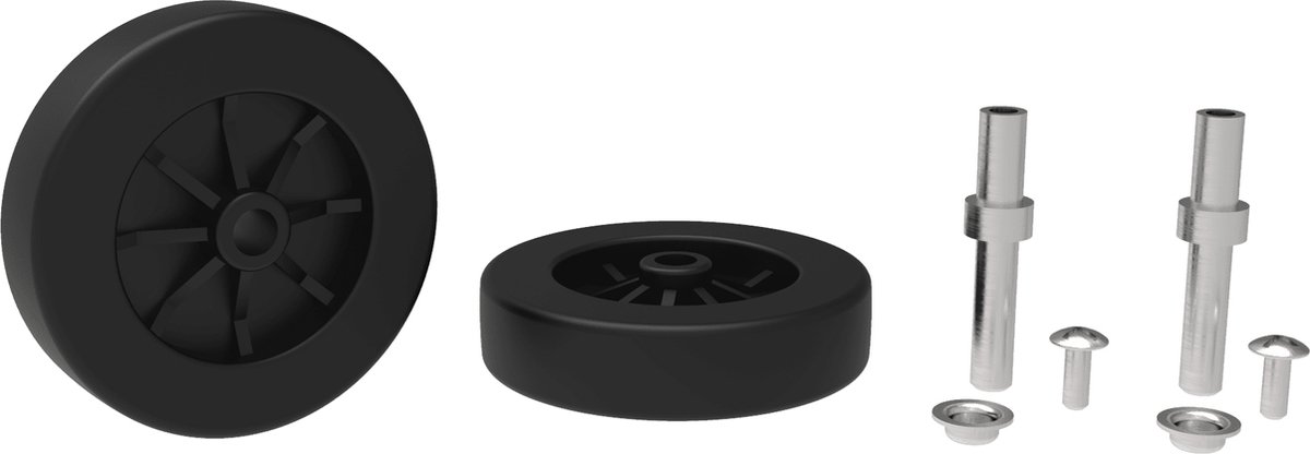 Tubesca set toprollen Ø 100mm incl. bevestigingsmaterialen
