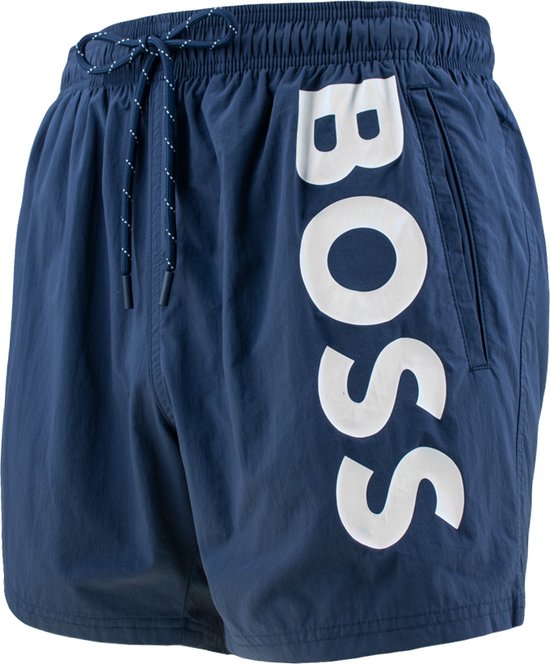 Hugo Boss BOSS zwemshort octopus blauw - L