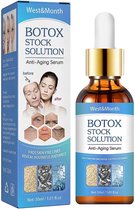 Solution stock de Botox, Sérum pour le visage Solution stock de Botox, Sérum anti-âge Solution stock de Botox, Sérum Face Botox (1pcs)