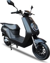 ESCOO Ronda Mat Zwart - Elektrische scooter/brommer - 45km/h - 2000W Motor - Uitneembare Lithium Accu