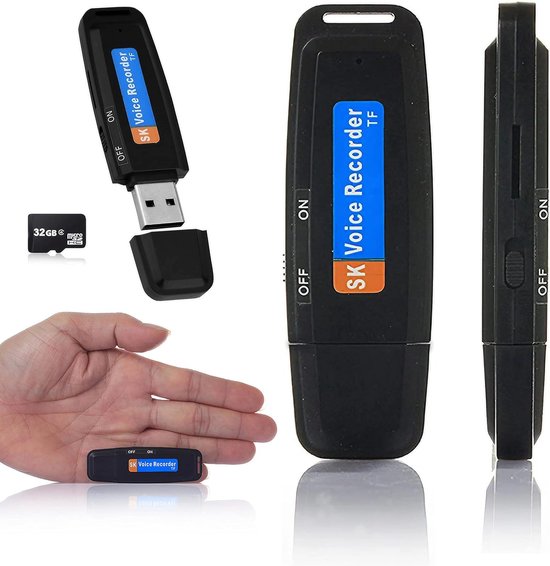 Enregistreur Vocal Numérique 64Go - Stylo Avec Activation Vocale Pour Réunions Et Interviews