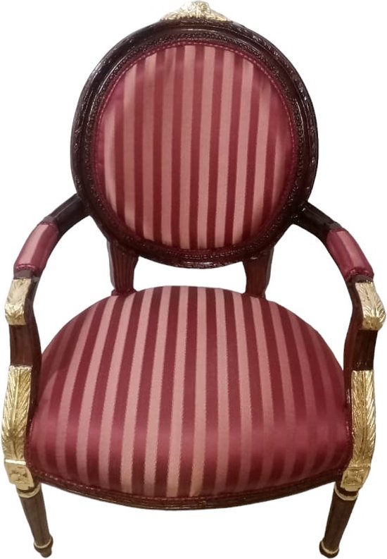 Barok stoel rood