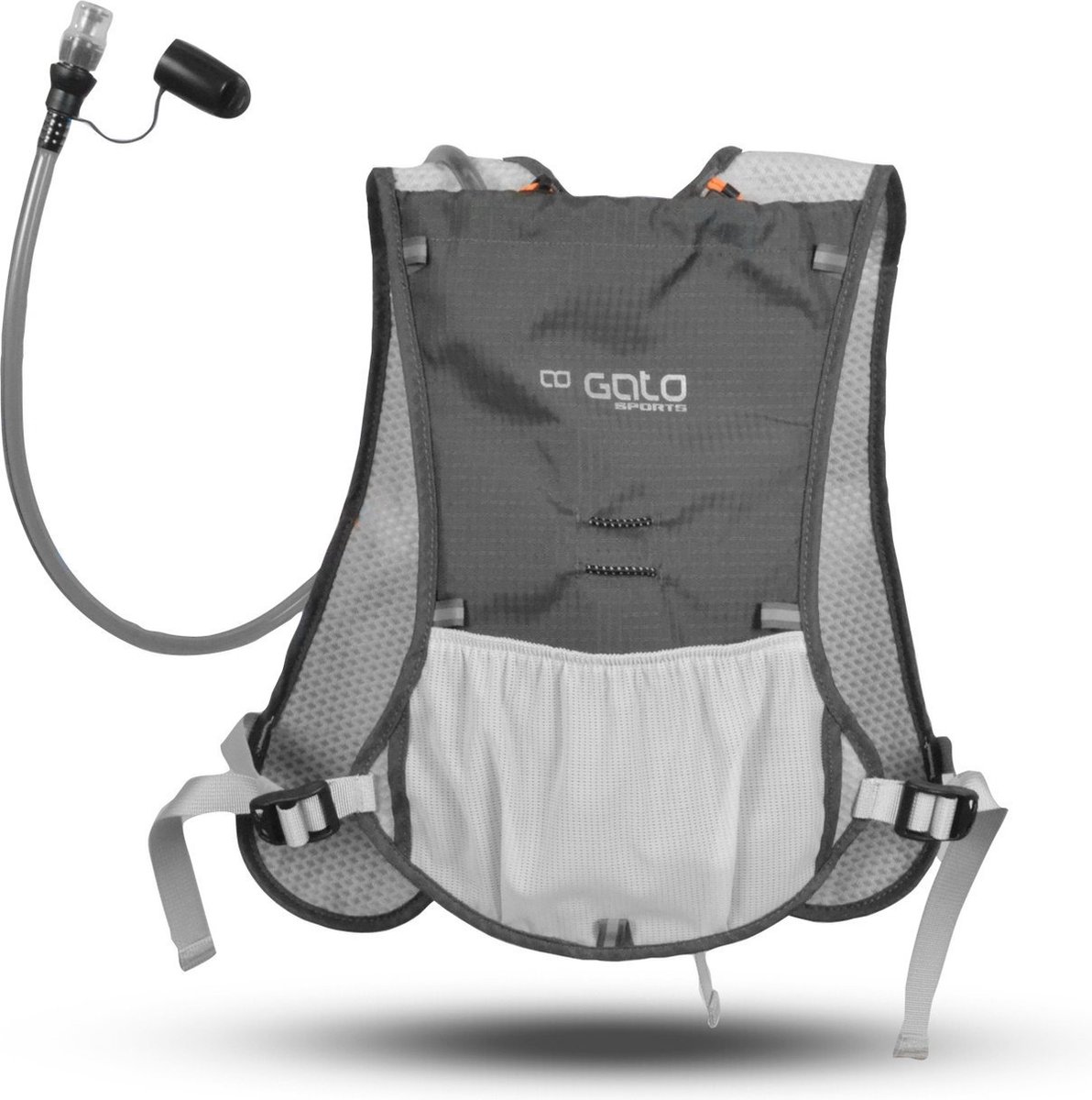 Gato Hydration Pack 1.5 Liter - Hardloop rugtas - Grijs