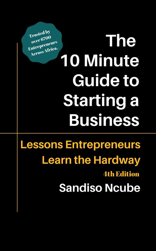 The 10 Minute Guide to Starting a Business - cover