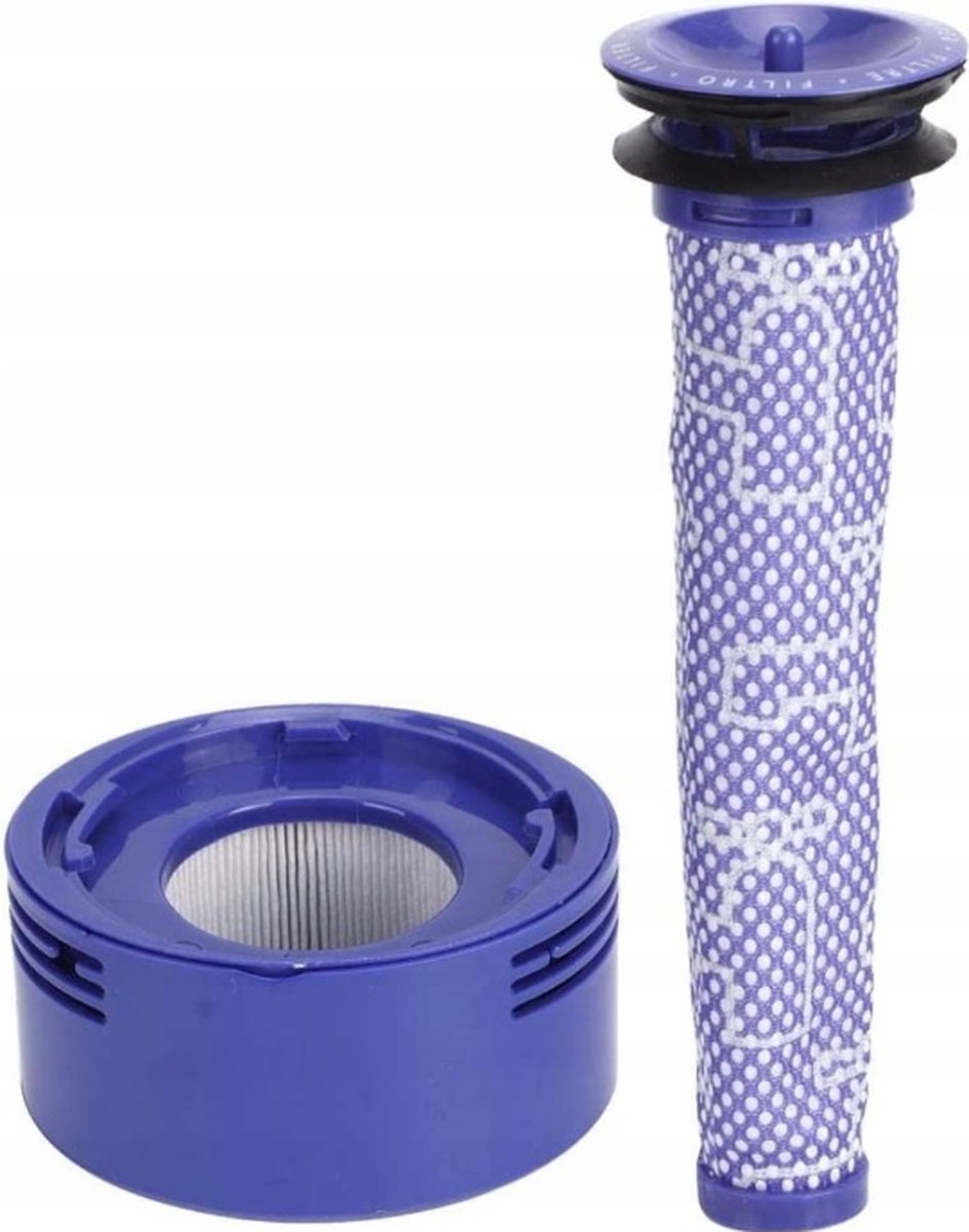 1 X Vervangende filter Geschikt voor stofzuiger Dyson V8, V7, vervanging voor het filter DY-967478-01 + DY-965661-01. Een vervanging die net zo goed is als het origineel.