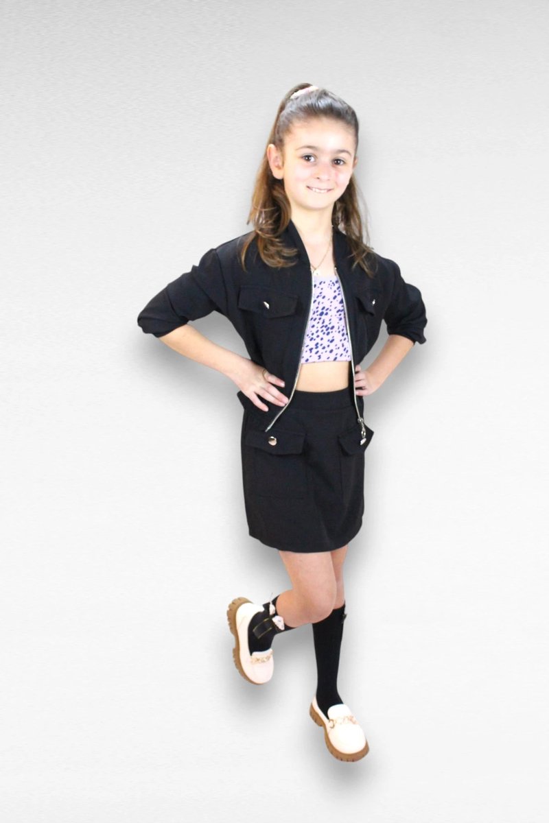 Stoere meisjes jurk new arrivals