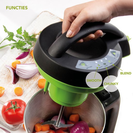 DOMO DO498BL Soepmaker – 1,6L – 3 programma’s – Blender – RVS
